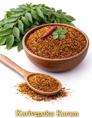 Karivepaku Karam (Curry Leaves)